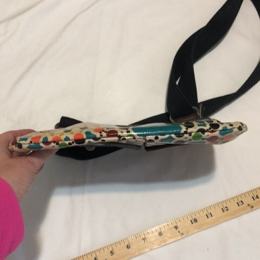 Fossil Key-Per Print Crossbody Shoulder Bag Boho Vibes - Picture 7 of 9